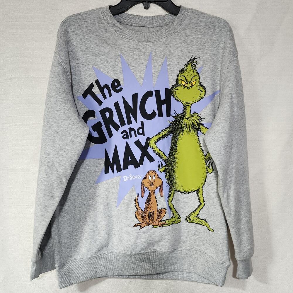 The grinch and max sweatshirt for men medium